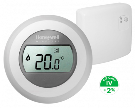 Honeywell Evohome Y87RF2024, Termostat Round + Reléový modul BDR91, +2% ErP 4