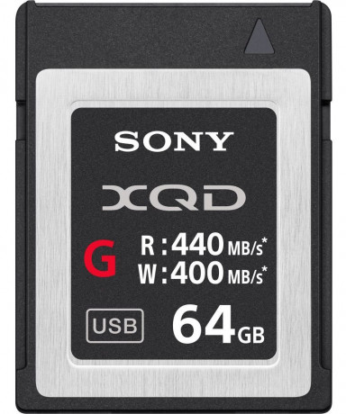 Sony XQD 64GB G serie (5x stronger)
