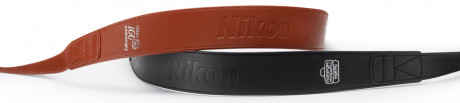 Nikon 100th Anniversary Strap - exkluzívní kožený popruh z limitované edice ke 100. výročí, černý