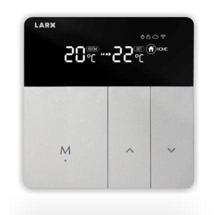 LARX Wifi Smartlife termostat 16 A,  Displej s tlačítky