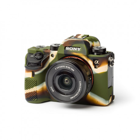 Easy Cover Pouzdro Reflex Silic Sony Alpha a9 Camouflage