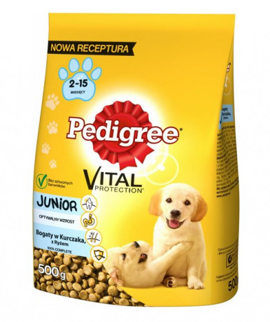 PEDIGREE granule Junior pro štěňata 500g