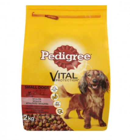 PEDIGREE granule Mini s hovězím a drůbežím 2kg