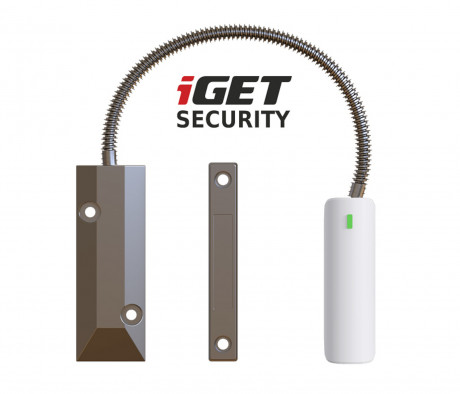 Senzor iGET SECURITY EP21 Bezdrátový magnetický pro železné dveře/okna/vrata pro alarm iGET SECURITY