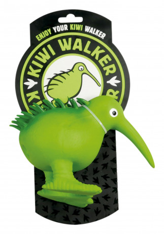 Kiwi Walker Latexová hračka pískací Kiwi, Velikost L 13,5 cm, Zelená