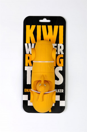 Kiwi Walker Latexová hračka pískací Cigar, Velikost 19 cm, Oranžová