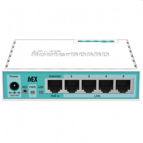 RouterBoard Mikrotik RB750Gr3 hEX router, 256MB RAM, 5xGLAN, vč. L4