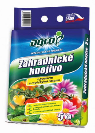 Hnojivo Agro  zahradnické 5kg