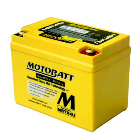 Baterie Motobatt MBTX4U 4,7Ah, 12V, 2 vývody