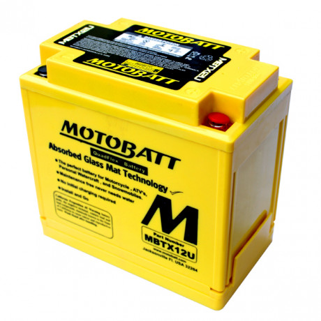 Baterie Motobatt MBTX12U 14Ah, 12V, 4 vývody