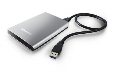Disk Verbatim Store 'n' Go 1TB, USB 3.0, externí 2.5, stříbrný