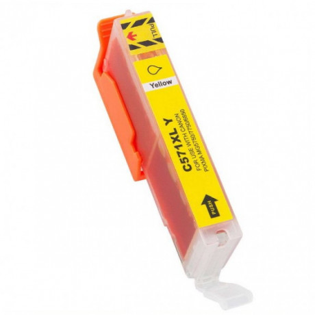 Inkoust CLI-571Y XL kompatibilní žlutý pro Canon (13ml)
