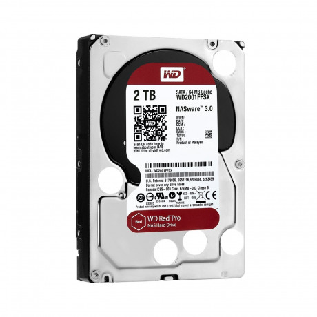 Disk Western Digital Red Pro 2TB, 3,5, SATAIII/600, 64MB, 7200RPM, NAS 5RZ