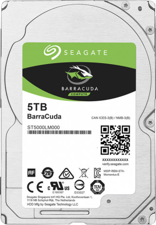 Disk Seagate BarraCuda 2,5, 5TB, 5400RPM, SATA III, 128MB