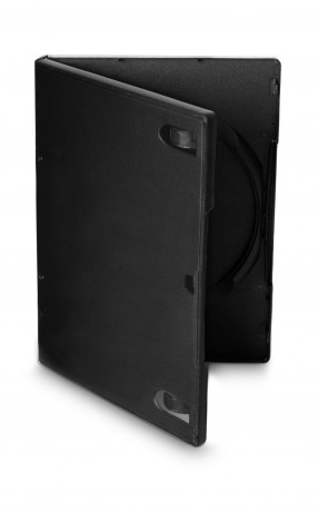 Obal 1 DVD 14mm černý - karton 100ks