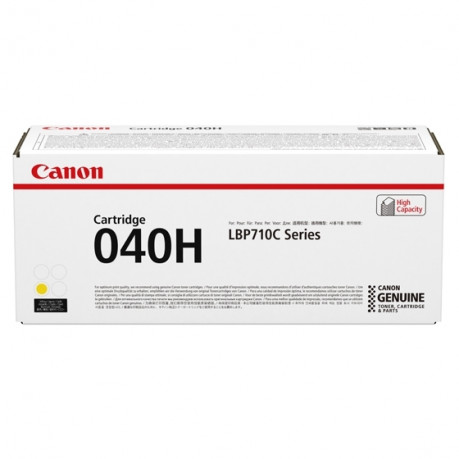 Toner Canon CRG 040 H Y žlutý velký (yellow), 0455C001