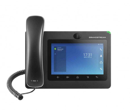 Telefon Grandstream GXV3370 IP video telefon, Android, 7 LCD, 16x SIP účtů, 2x RJ45, 2xUSB, WIFI, B