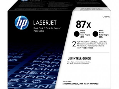 Toner HP CF287XD - originální velký černý (black) - 2 pack CF287XD