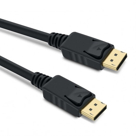 Kabel DisplayPort 1.4 přípojný kabel M/M zlacené konektory, 2 m