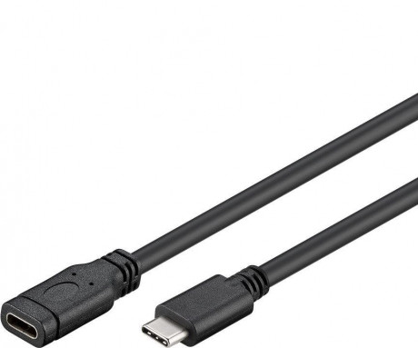 Kabel USB- C prodlužovací (USB 3.1 generation 1), C/M - C/F, 1m