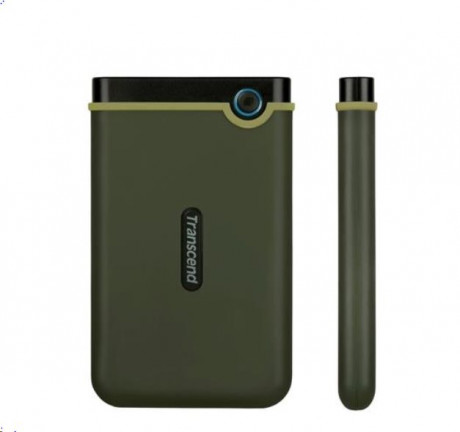 Disk Transcend externí HDD, 2TB, StoreJet 25M3G, 2,5 USB 3.0 zelený