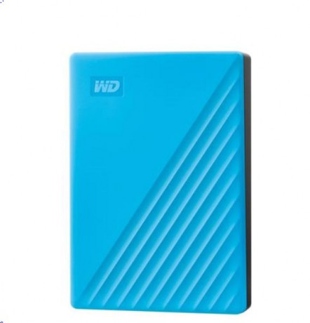 Disk Western Digital My Passport portable, 4TB, Ext., 2.5, USB3.0 modrý