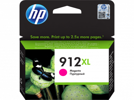 Inkoust HP 912 XL purpurová, 3YL82AE (825 str./ 5%)