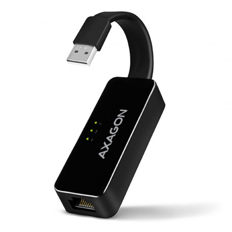 Adaptér AXAGON ADE-XR USB2.0 - externí Fast Ethernet adaptér, auto install