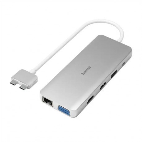 USB hub Hama USB-C Connect2Mac multiport pro Apple MacBook Air a Pro