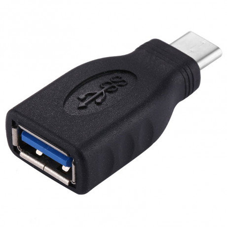 Adaptér USB-C/male - USB3.0 A/female , OTG, černá