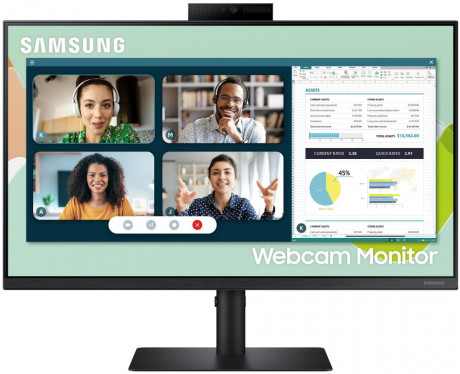 Monitor Samsung S40VA 24 IPS FHD, 1920x1080, 5ms, DP/ HDMI/VGA, USB, repro, pivot