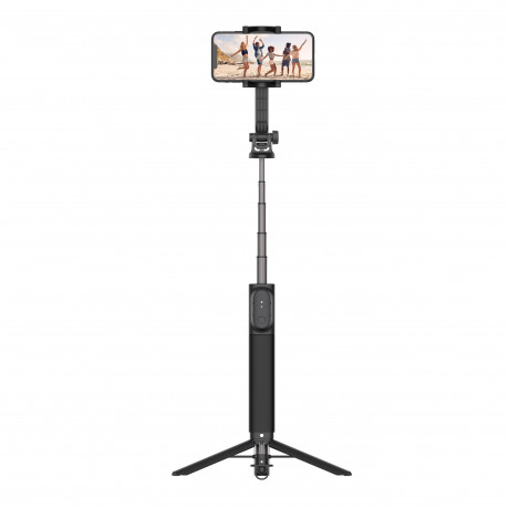 Selfie tyč FIXED Snap XL s tripodem a bezdrátovou spouští, 1/4 šroub, černý