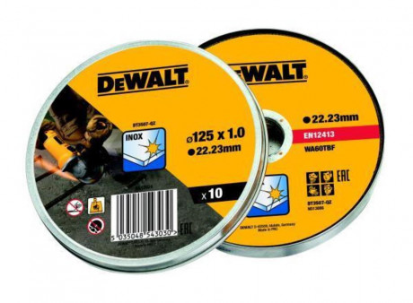 Řezný kotouč Dewalt DT3507 125 mm, 10ks