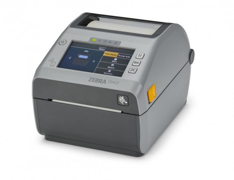 Tiskárna Zebra ZD621d , 8 dots/mm (203 dpi), cutter, disp., RTC, USB, USB Host, RS232, BT, Ethernet,