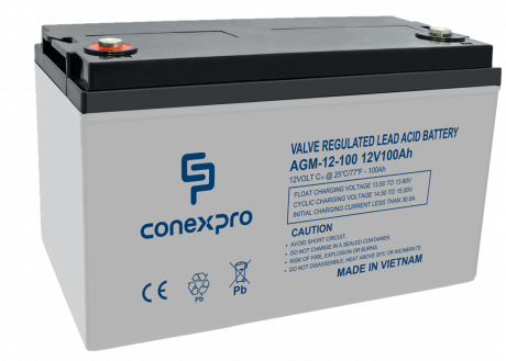 Baterie Conexpro AGM-12-100 VRLA AGM 12V/100Ah, T16