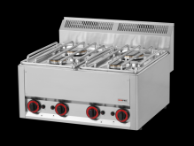 REDFOX SP-60GL  Sporák plyn 2x3,6kW a 2x3 kW