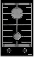 Gorenje GC 341 UC  Plynová deska, sklokeramická, 4 horáky s poistkami, černá 