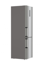 Gorenje NRC6203SXL5 Kombinovaná chladnička s mrazničkou dole, 255/106 l, D, NF, Šedá metalíza s texturou