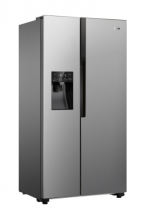 Gorenje NRS9182VX1 Americká chladnička s mrazničkou, 368/167 l, E, NF+, Nerez 