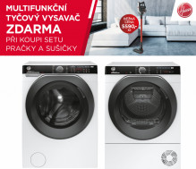 SET HOOVER HWP4 37AMBC/1-S + NDP4H7A2TCBEX-S + Vysavač ZDARMA 