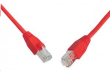 Patch kabel Solarix C6-315RD-10MB SFTP Cat 6, snag-proof, 10m - červený  