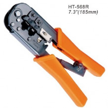 Kleště H-Tools HT-568R modulární, krimpovací, s ráčnou (RJ11,12,45)  