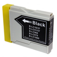 Inkoust B-LC1000Bk/970Bk kompatibilní černý pro Brother (23ml)  