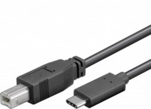 Kabel USB 3.1 konektor C/male - USB 2.0 konektor B/male ,1m  