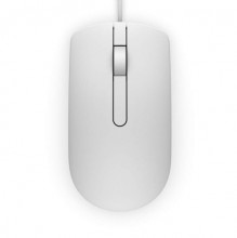 Myš Dell MS116 optická/ 2 tlačítka + rolovací/ USB/ bílá  
