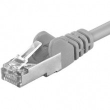Patch kabel FTP Cat 6, 15m - šedý  