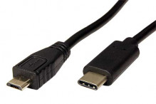 Kabel USB 2.0 kabel microUSB B(M) -...