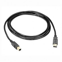 Kabel USB 2.0 A-B 2m, černý  