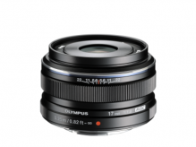 Objektiv Olympus EW-M1718 - 17mm f1.8 black - Cashback 2 500 Kč  