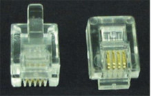 Konektor RJ11 6/4 piny  